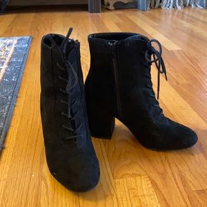 “Witchy” Lace-Up Booties US size 6